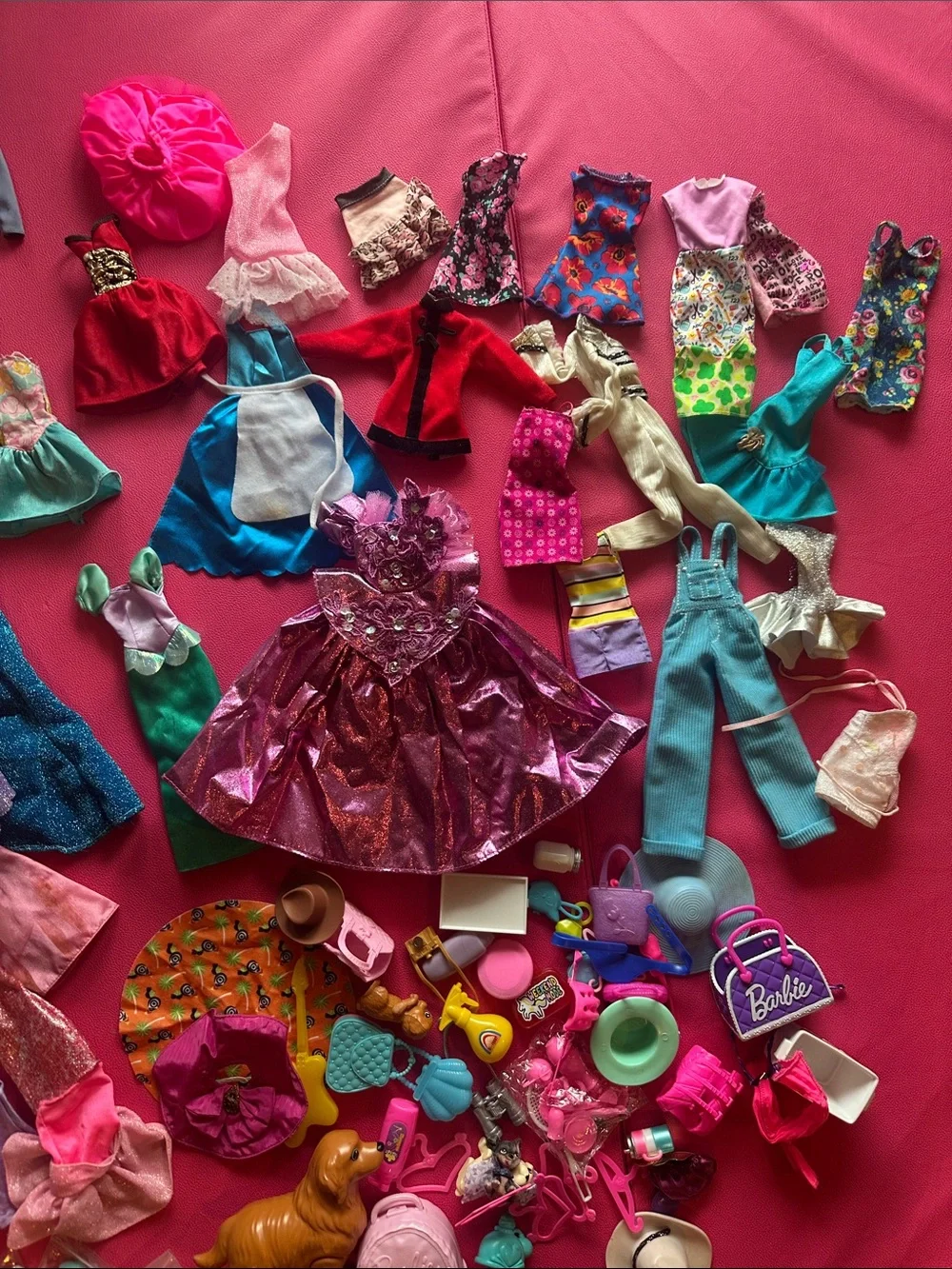 BIG bundle of Barbie Assorted Fashion, shoes & Accessories